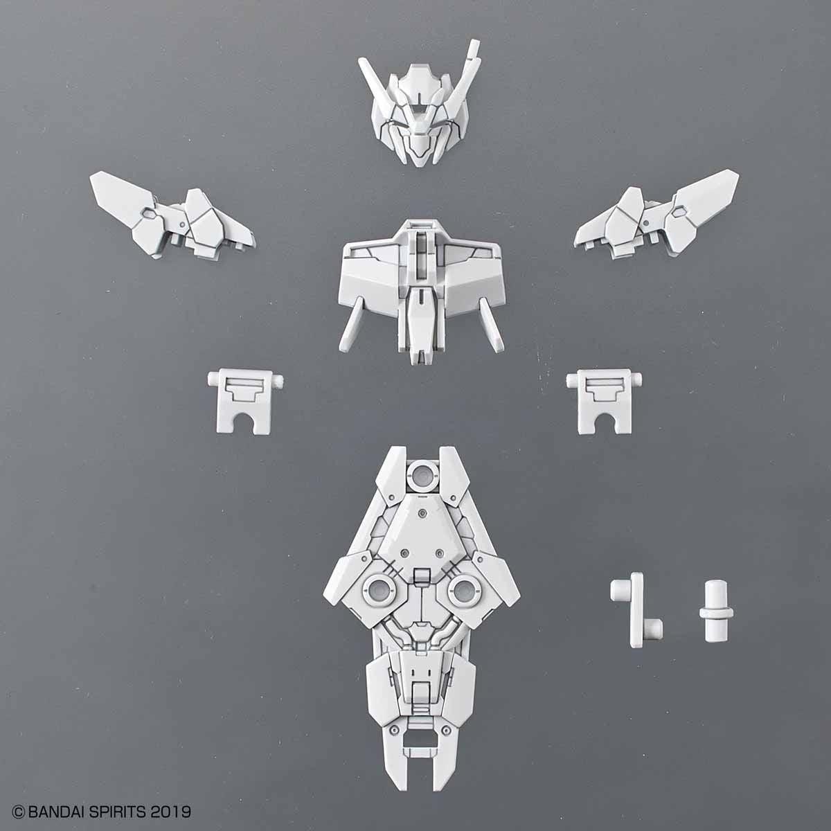 30MM 1/144 Option Armor For Commander (Alto Exclusive) White