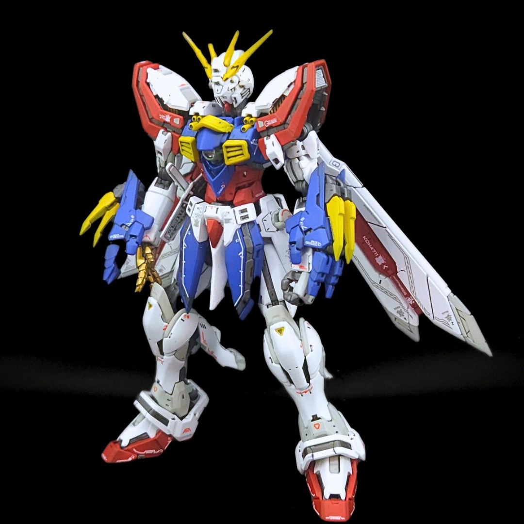 GF13-017NJII God Gundam - Modelled by Gribletpla