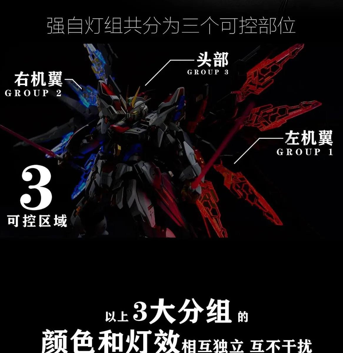 1/100 MGEX Strike Freedom Kosmos LED Set