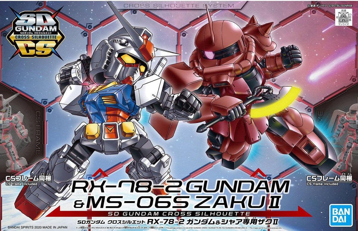 SDCS RX-78-2 Gundam & MS-06S Zaku II - Show Me What You Bot