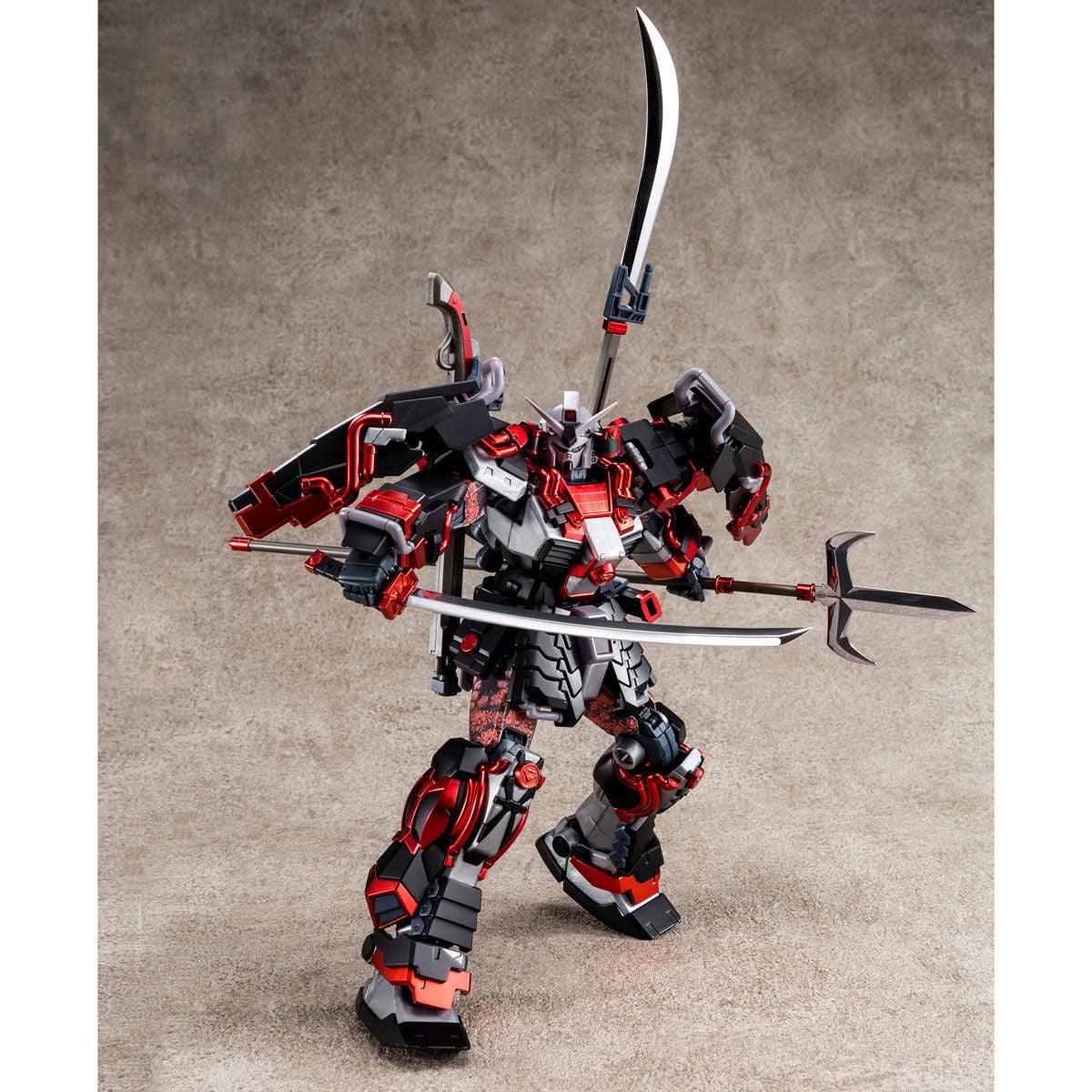 MG 1/100 SHIN MUSHA GUNDAM SENGOKU NO JIN BLACK ROBE LARGE ARMOR | [2021] | PREMIUM BANDAI - Show Me What You Bot