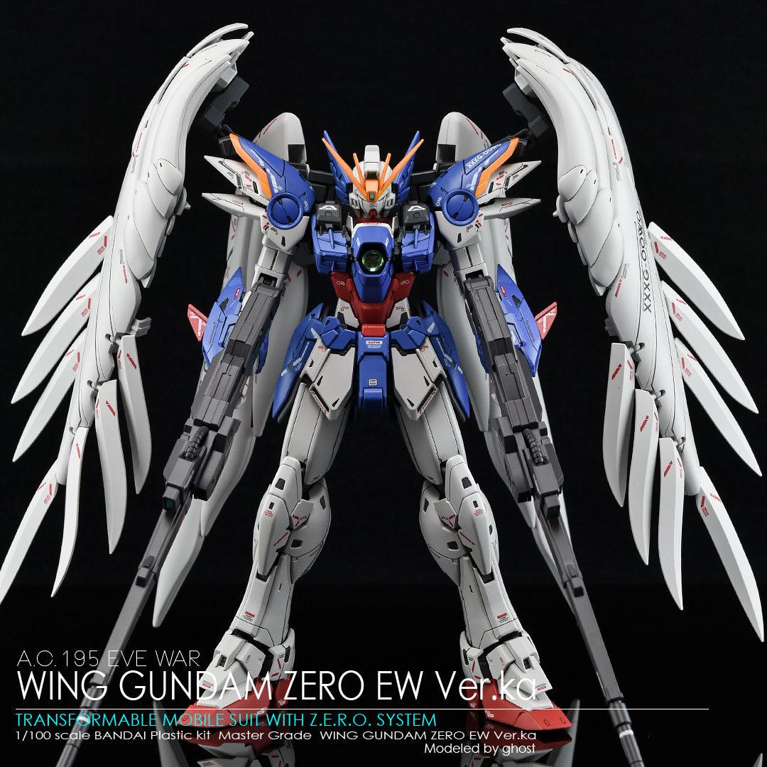 CD-M215 - MG 1/100 XXXG-00W0 Wing Gundam Zero Ver.Ka Water Decal 2.0 [G-REWORK] - Show Me What You Bot