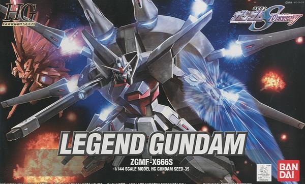 HG 1/144 ZGMF X666S Legend Gundam [2005] - Show Me What You Bot