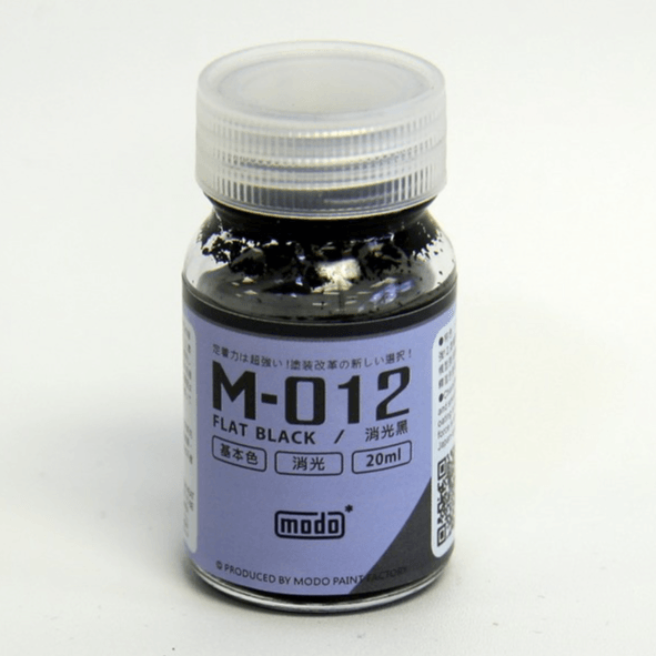 M-012 | MODO PAINT FACTORY | Flat Black [20ml] - Show Me What You Bot