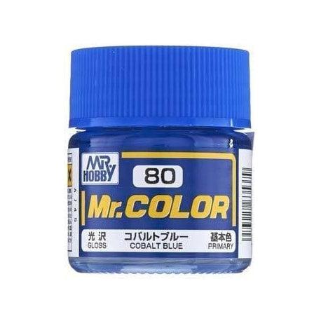 C80 - Cobalt Blue (Semi-Gloss/Primary) | Mr.Color - Show Me What You Bot