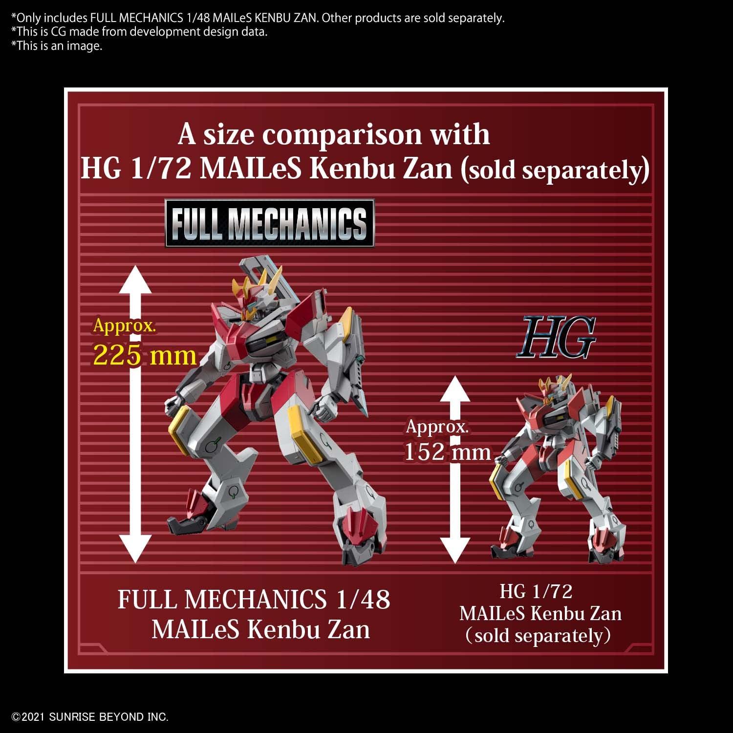 1/48 Full Mechanics Mailes Kenbu Zan [2022] [Kyokai Senki] - Show Me What You Bot