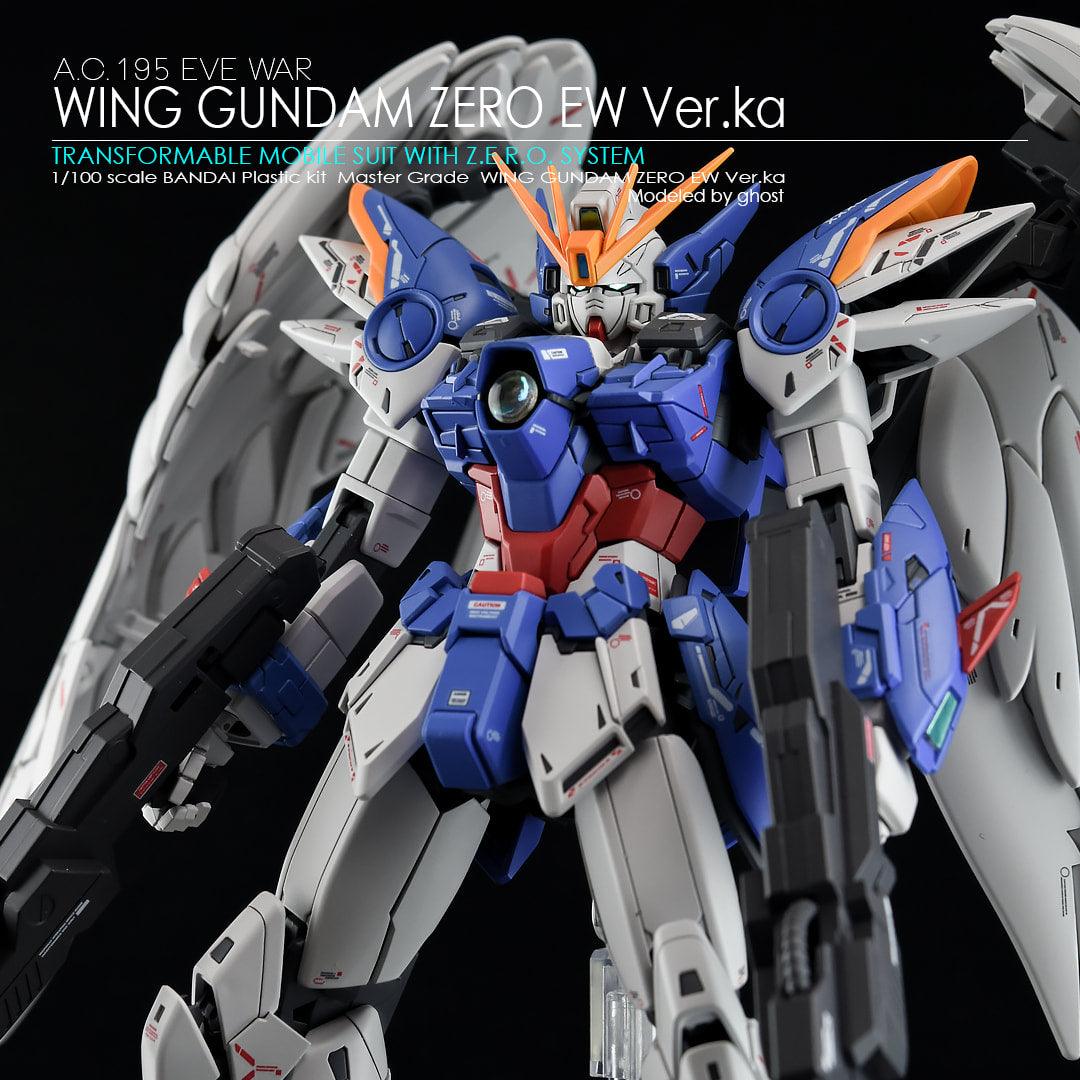 CD-M215 - MG 1/100 XXXG-00W0 Wing Gundam Zero Ver.Ka Water Decal 2.0 [G-REWORK] - Show Me What You Bot