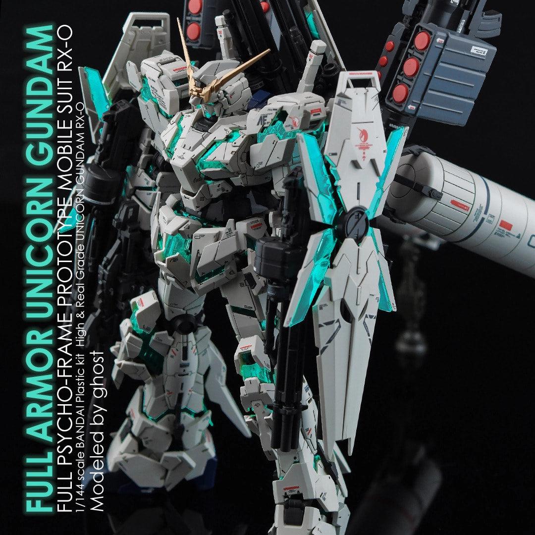 1/144 RX-0 Full Armor Unicorn Gundam Water Decal [G-REWORK] - Show Me What You Bot