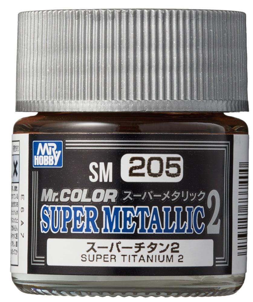 SM205 - Super Titanium 2 | Mr.Color Super Metallic - Show Me What You Bot