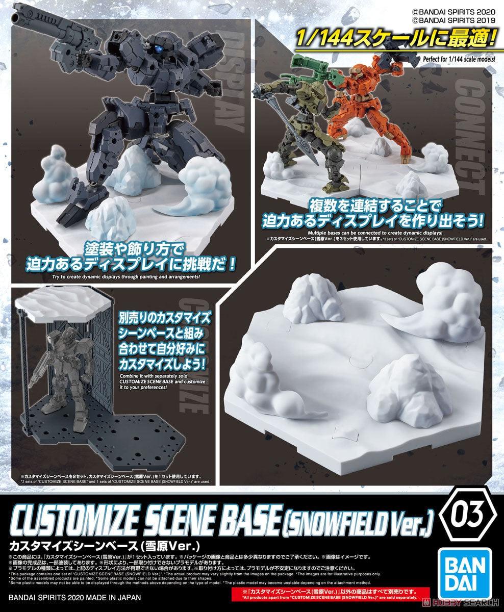 30MM - Customize Scene Base Snowfield) - Show Me What You Bot