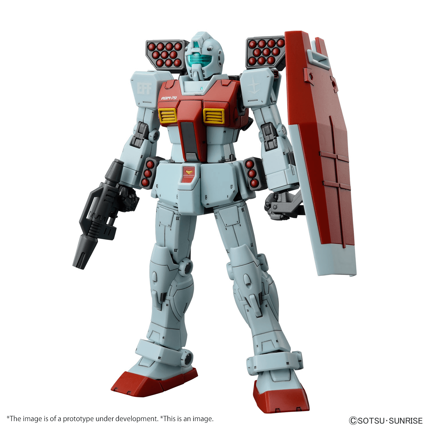 HG 1/144 GM (Shoulder Cannon/Missile Pod) - Show Me What You Bot