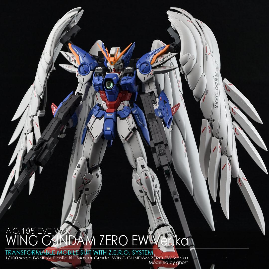 CD-M215 - MG 1/100 XXXG-00W0 Wing Gundam Zero Ver.Ka Water Decal 2.0 [G-REWORK] - Show Me What You Bot