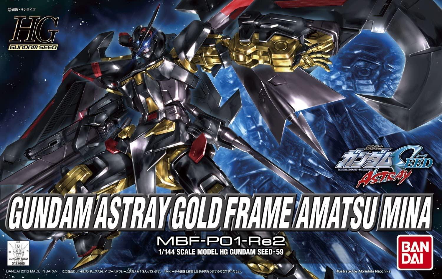 HG 1/144 Gundam Astray Gold Frame Amatsu Mina - Show Me What You Bot