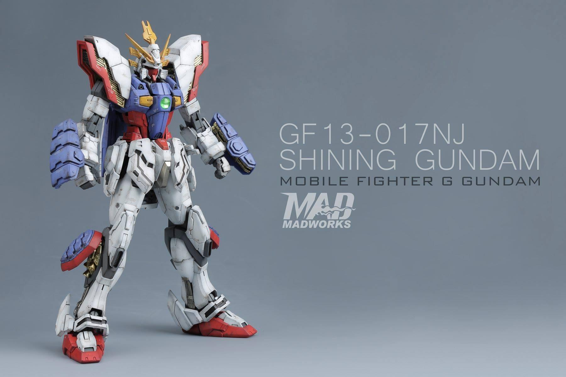 GK04-SHINING - MG 1/100 Shining Gundam Resin Kit [Madworks] - Show Me What You Bot