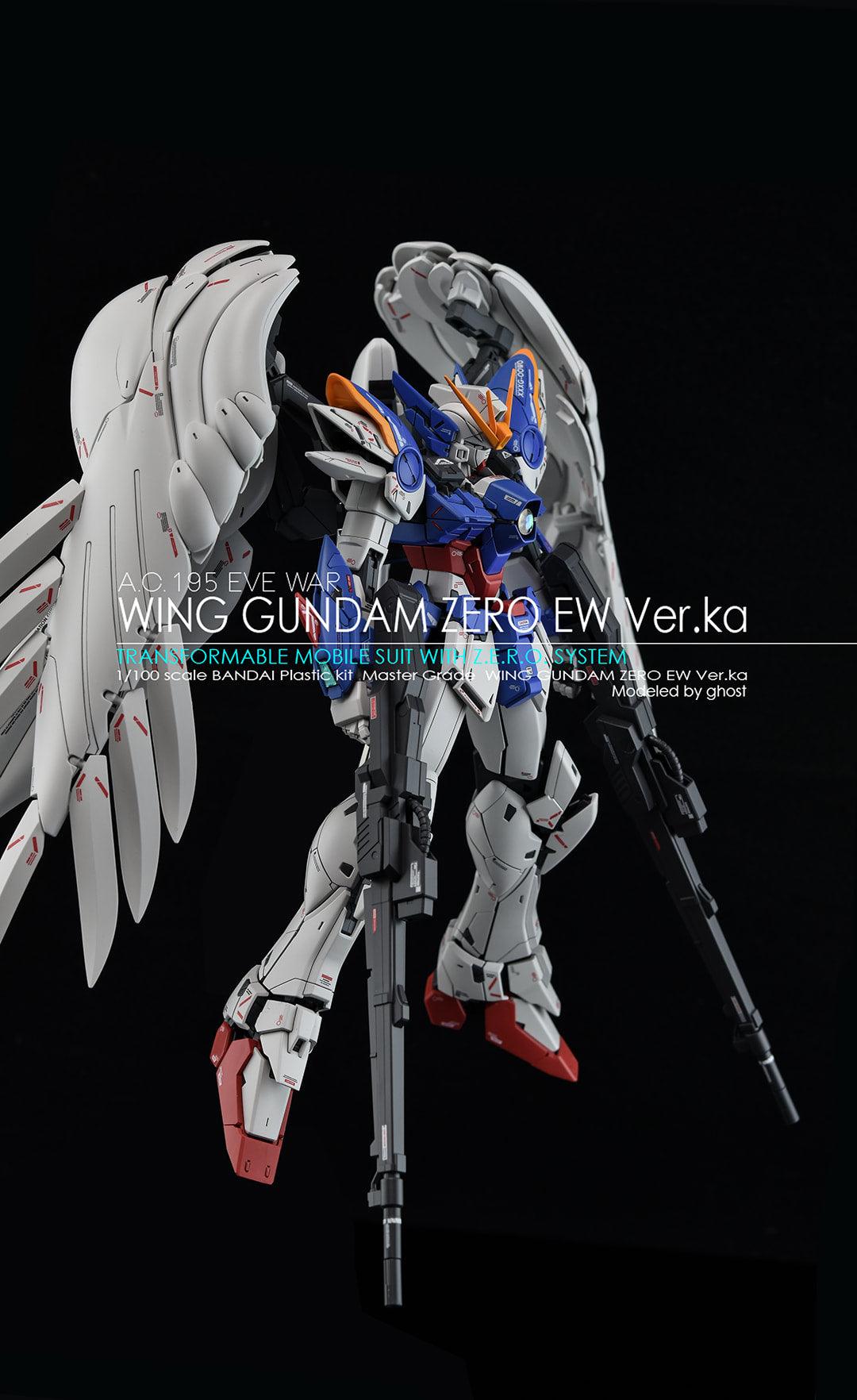 CD-M215 - MG 1/100 XXXG-00W0 Wing Gundam Zero Ver.Ka Water Decal 2.0 [G-REWORK] - Show Me What You Bot