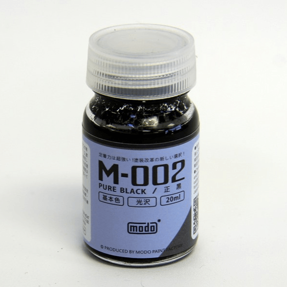 M-002 | MODO PAINT FACTORY | Pure Black [20ml] - Show Me What You Bot