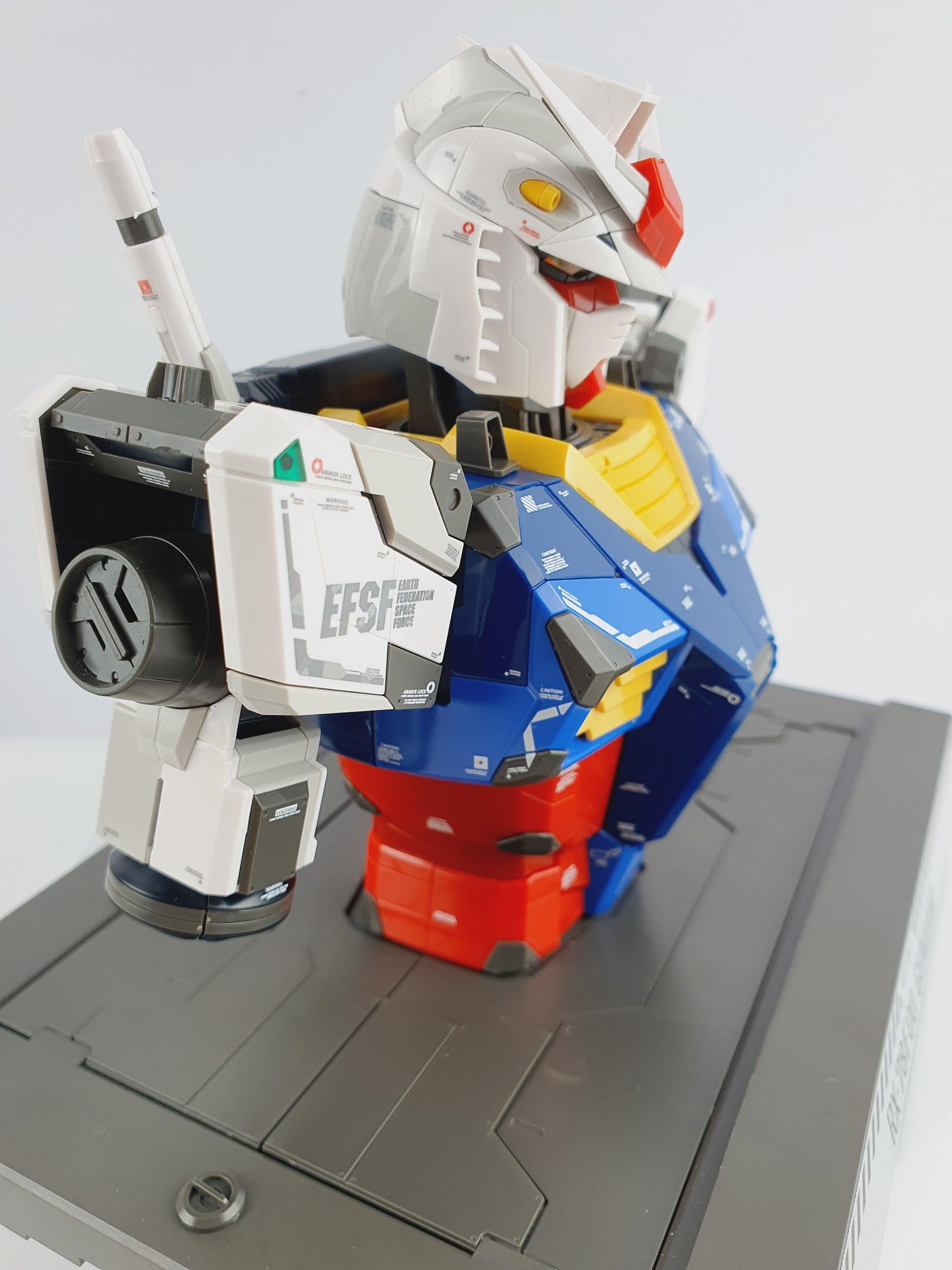 Delpi - 1/48 RX-78F00 Gundam Bust Decal [Options Available] - Show Me What You Bot