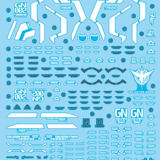 Delpi - MG 1/100 Dynames Gundam Decal [Options Available] - Show Me What You Bot