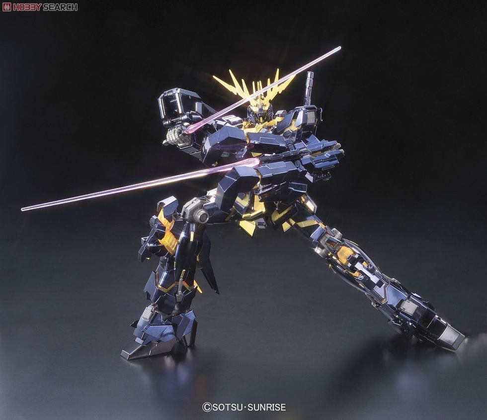 MG 1/100 RX-0 Unicorn Gundam 2 Banshee Titanium Finish - Show Me What You Bot