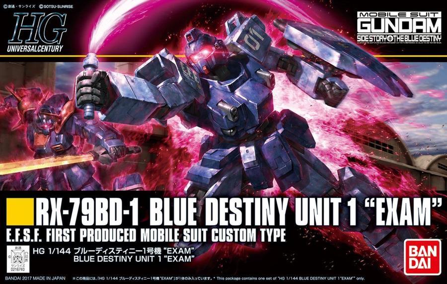 HG 1/144 Blue Destiny 1 - Show Me What You Bot