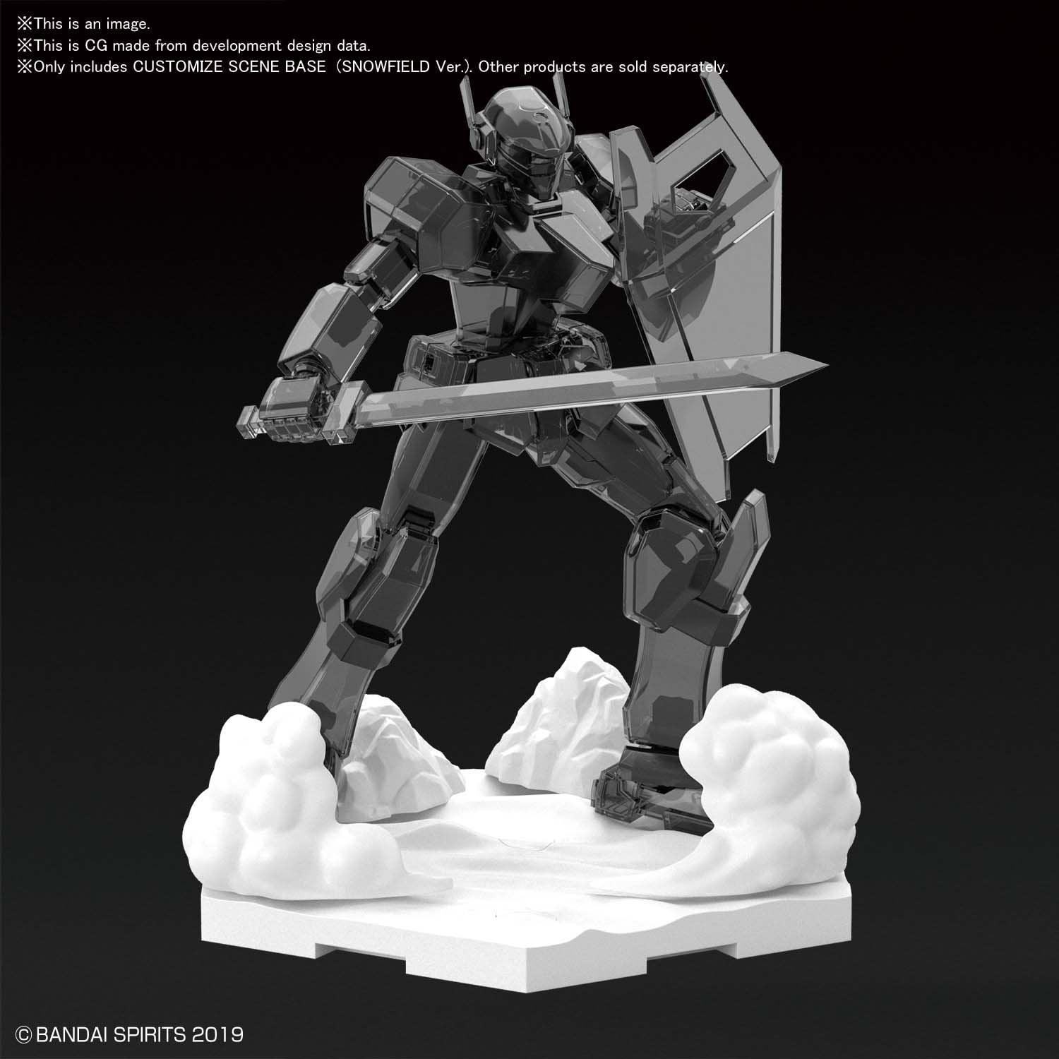 30MM - Customize Scene Base Snowfield) - Show Me What You Bot