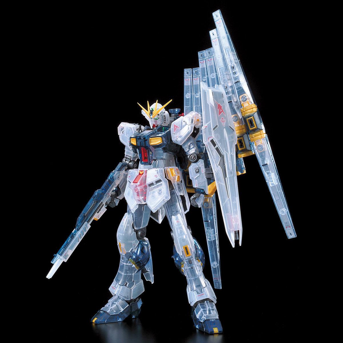 RG 1/144 RX-93 Nu Gundam Gundam Base Limited Clear [2021] | PREMIUM BANDAI - Show Me What You Bot