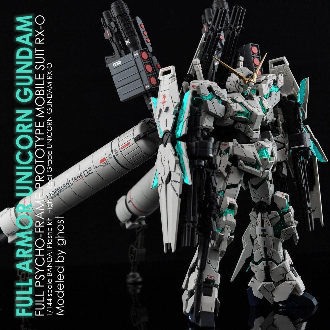 1/144 RX-0 Full Armor Unicorn Gundam Water Decal [G-REWORK] - Show Me What You Bot