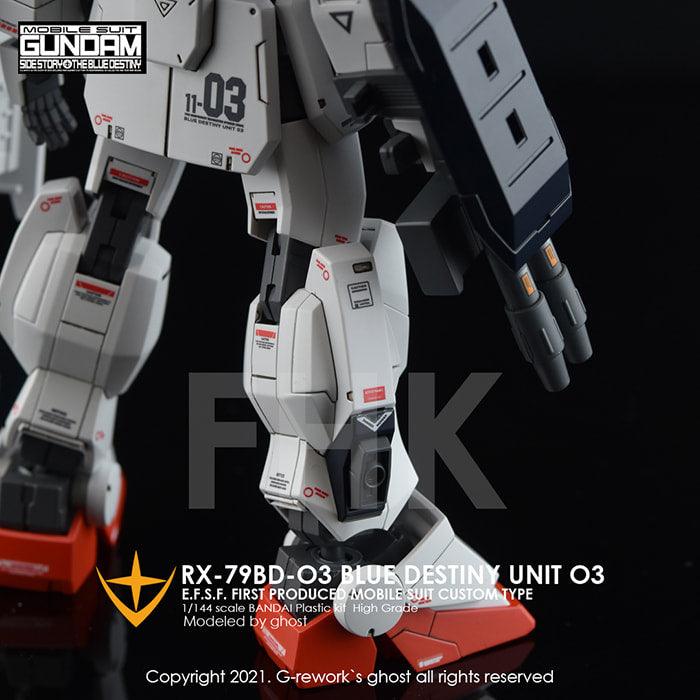 CD-H209 - HG 1/144 RX-79 Blue Destiny Unit 3 Water Decal [G-REWORK] - Show Me What You Bot