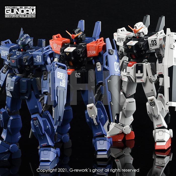 CD-H209 - HG 1/144 RX-79 Blue Destiny Unit 3 Water Decal [G-REWORK] - Show Me What You Bot