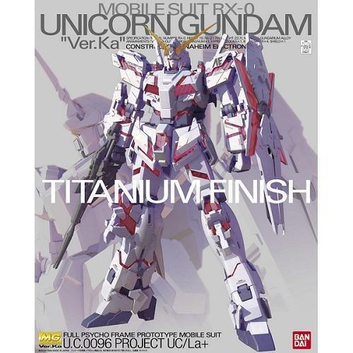 MG 1/100 Unicorn Gundam (Titanium Coating Ver.) - Show Me What You Bot