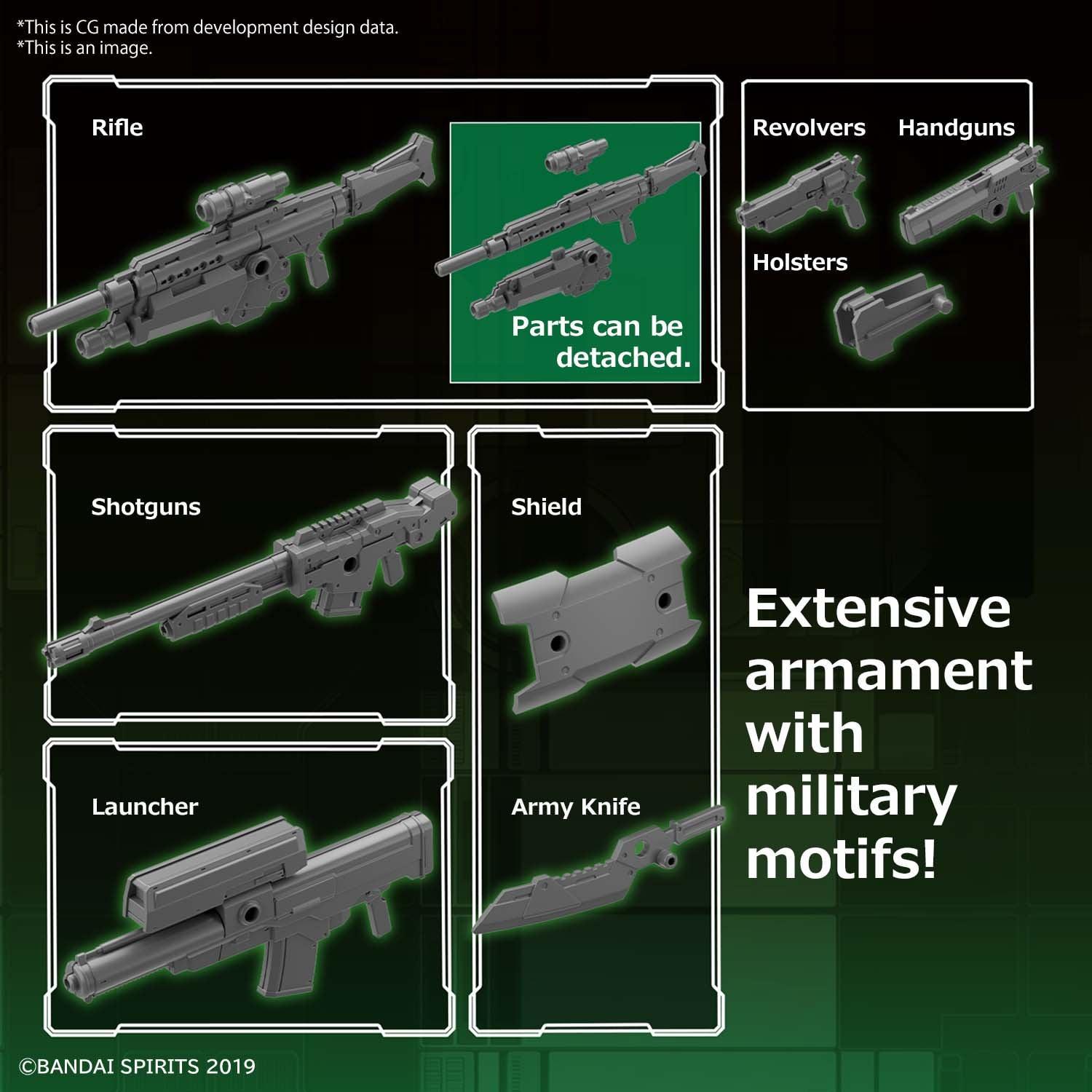 30MM - 1/144 Customize Weapons (Military Weapon) [2022] - Show Me What You Bot