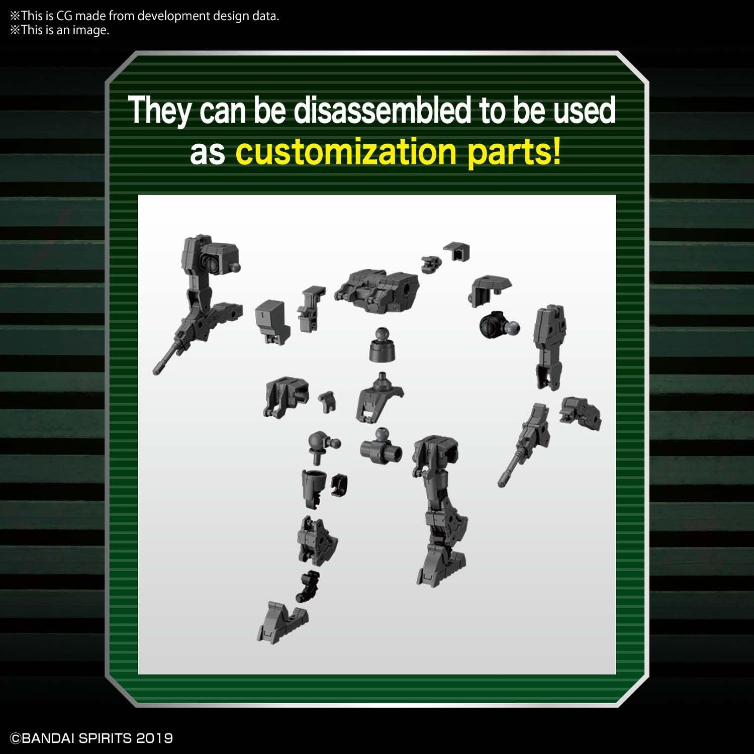 30MM 1/144 Extended Armament Vehicle [Mass Produced Sub Machine Ver.) [2021] - Show Me What You Bot