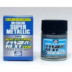 SM08 - Mr Super Metallic Plate Silver - Show Me What You Bot