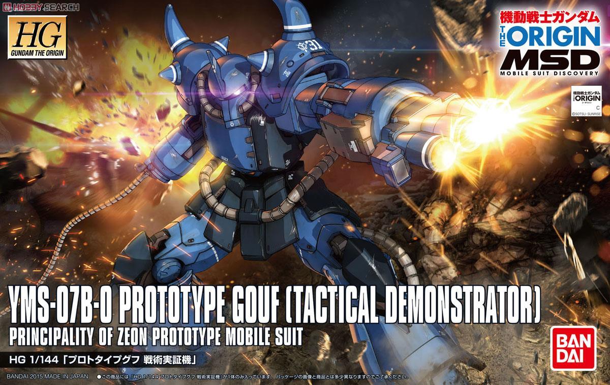 HG 1/144 The Origin: Prototype Gouf - Show Me What You Bot