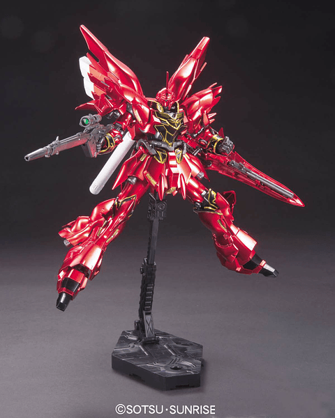 HG 1/144 Sinanju Titanium Finish Ver - Show Me What You Bot