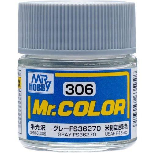 C306 - Gray FS36270 (Semi-Gloss/Aircraft) | Mr.Color - Show Me What You Bot