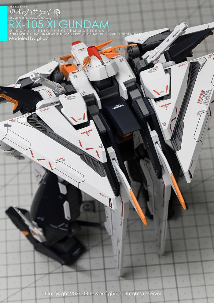 CD-H238 - HG 1/144 RX-105 Xi Gundam Water Decal [G-REWORK] - Show Me What You Bot