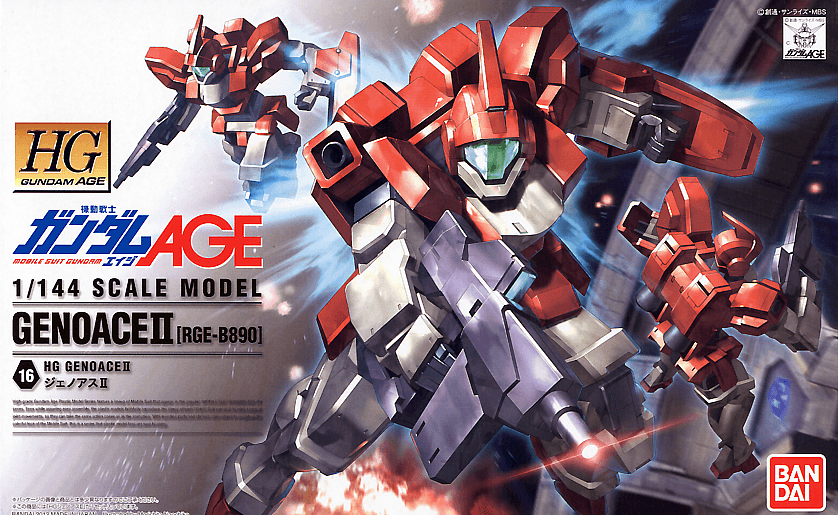 HG 1/144 Gundam Age Genoace II - Show Me What You Bot