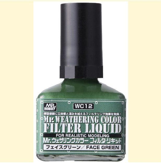 WC12 - Mr Weathering Color [Filter Liquid Green] - Show Me What You Bot