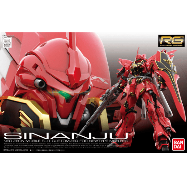 RG 1/144 MSN-06 Sinanju - Show Me What You Bot