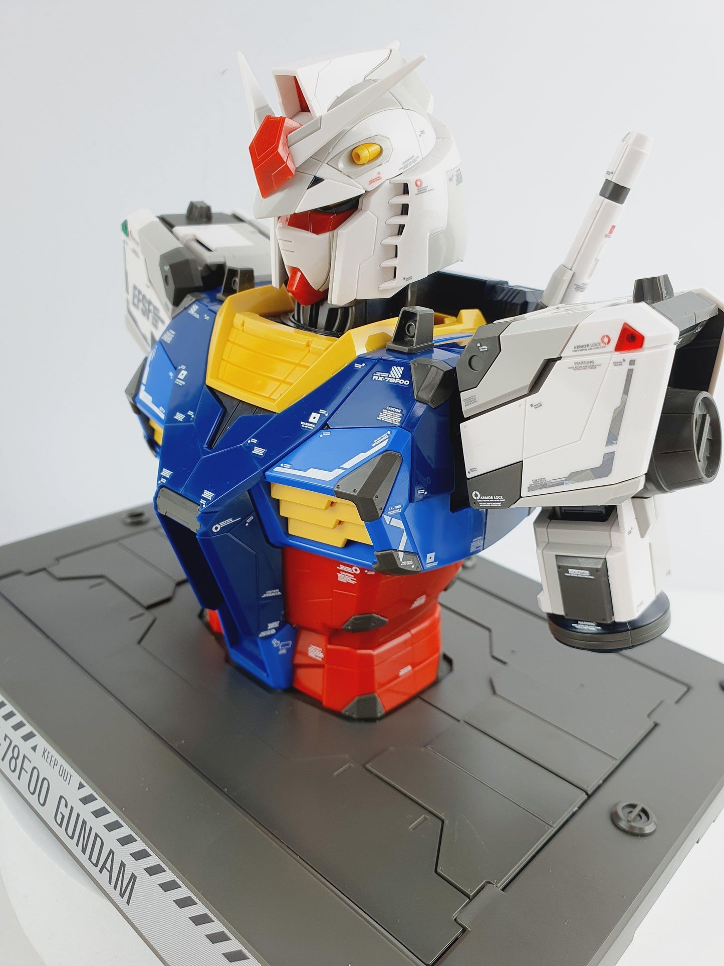 Delpi - 1/48 RX-78F00 Gundam Bust Decal [Options Available] - Show Me What You Bot