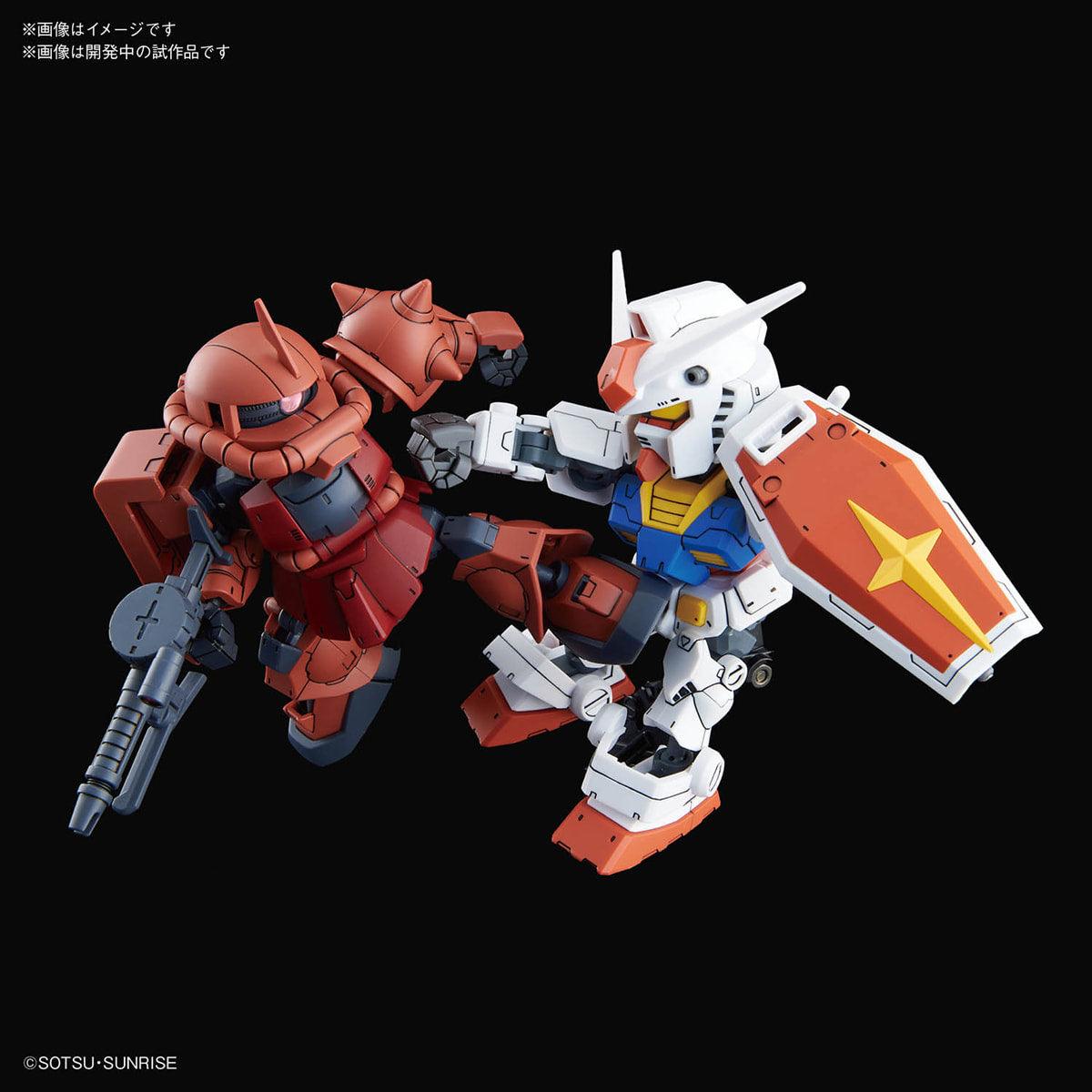 SDCS RX-78-2 Gundam & MS-06S Zaku II - Show Me What You Bot