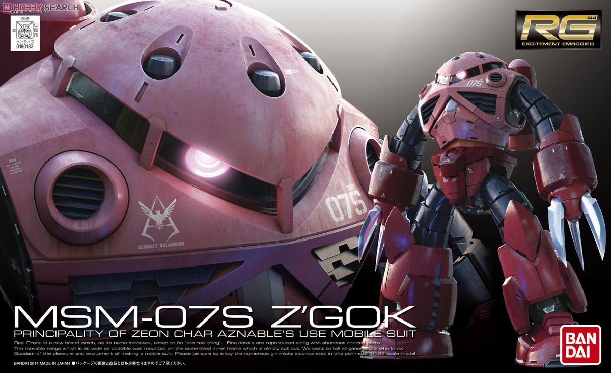 RG 1/144 Z'gok Char Custom - Show Me What You Bot