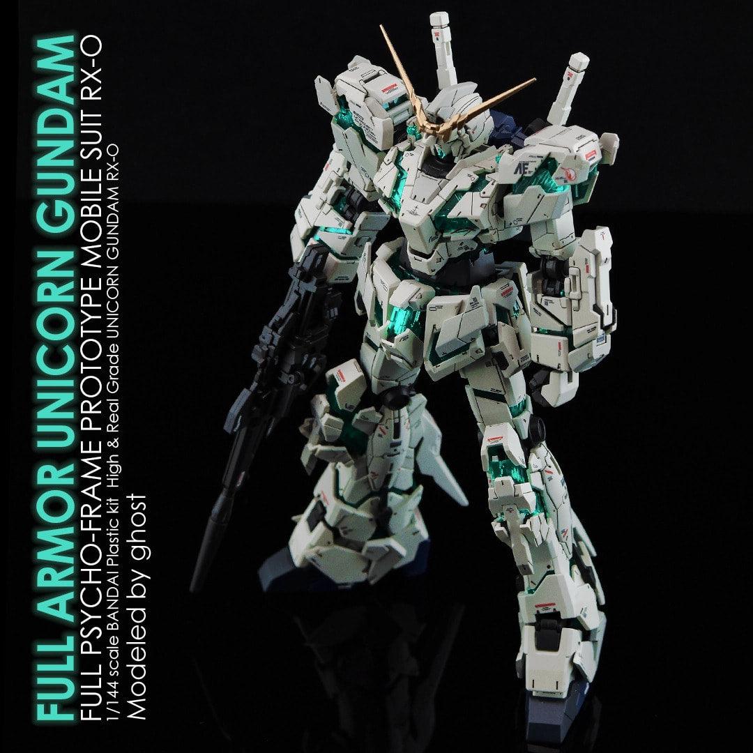 1/144 RX-0 Full Armor Unicorn Gundam Water Decal [G-REWORK] - Show Me What You Bot