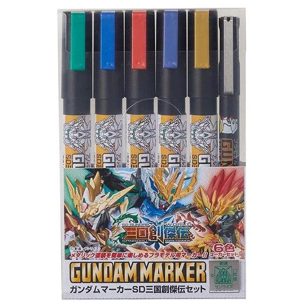 GMS100C - Gundam Marker Set | Sangoku Soketsuden Set - Show Me What You Bot