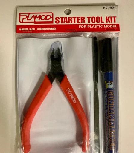 PLT-001 - [Plamod] Starter Tool Set w/ Marker - Show Me What You Bot