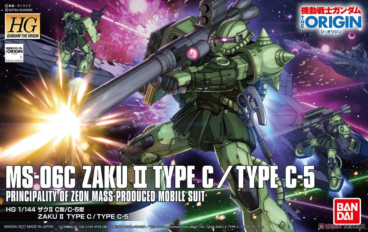 HG 1/144 The Origin: Zaku II Type C/Type C-5 - Show Me What You Bot