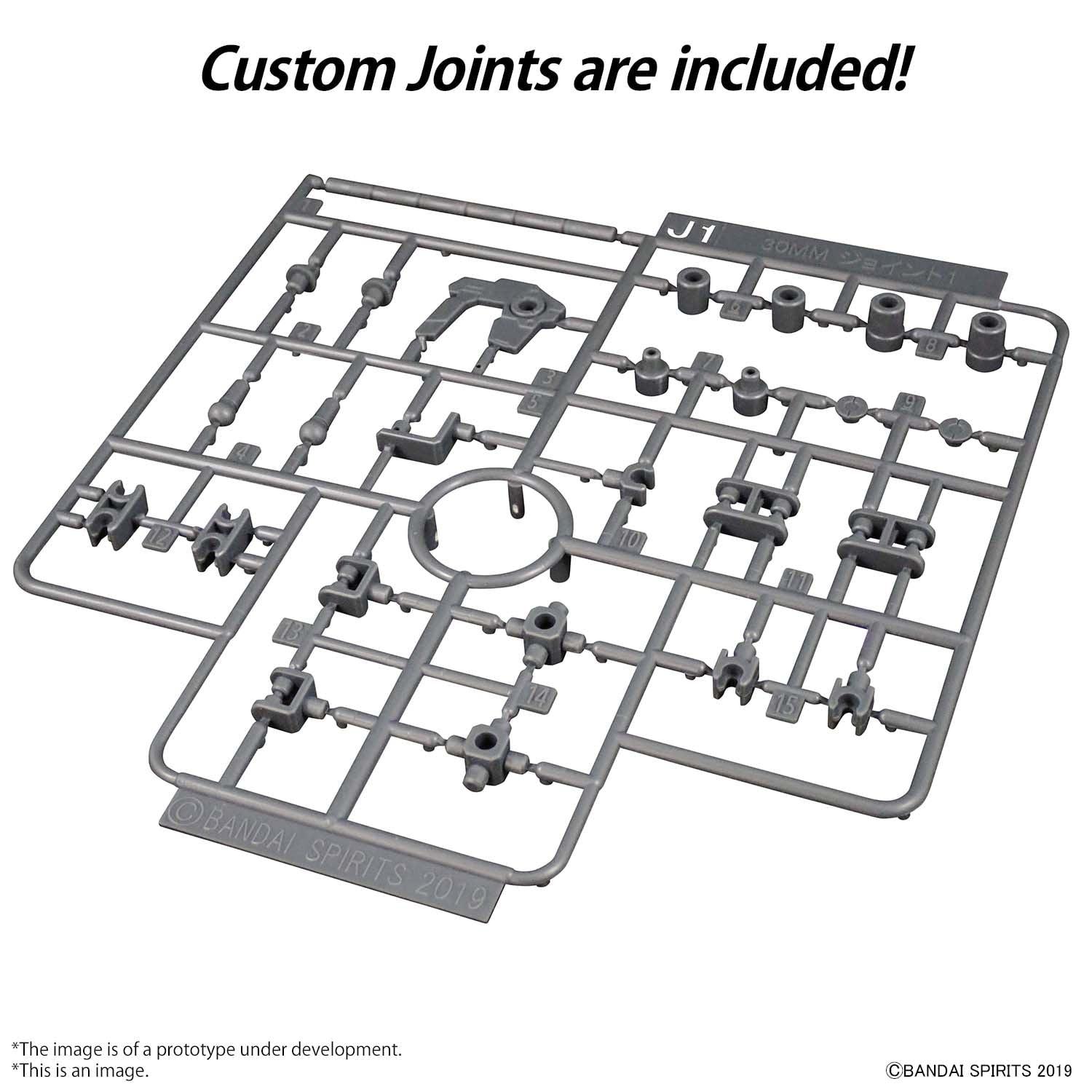 30MM 1/144 OPTION PARTS SET 7 (CUSTOMIZE HEADS B) [2022] - Show Me What You Bot