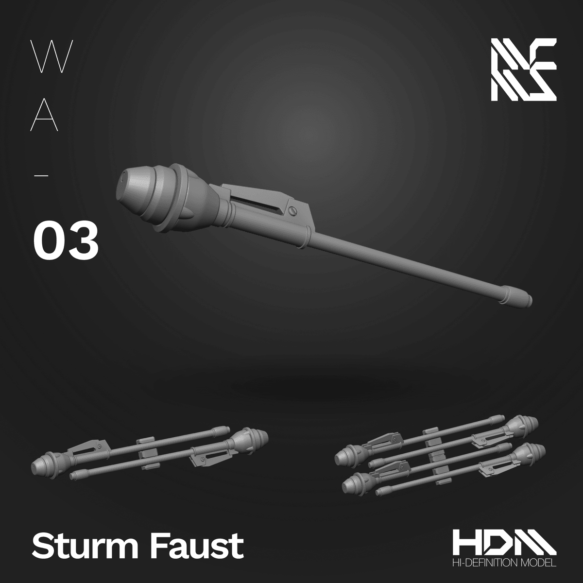 HDM Model | HDM - WA-03 Sturmfaust - Show Me What You Bot