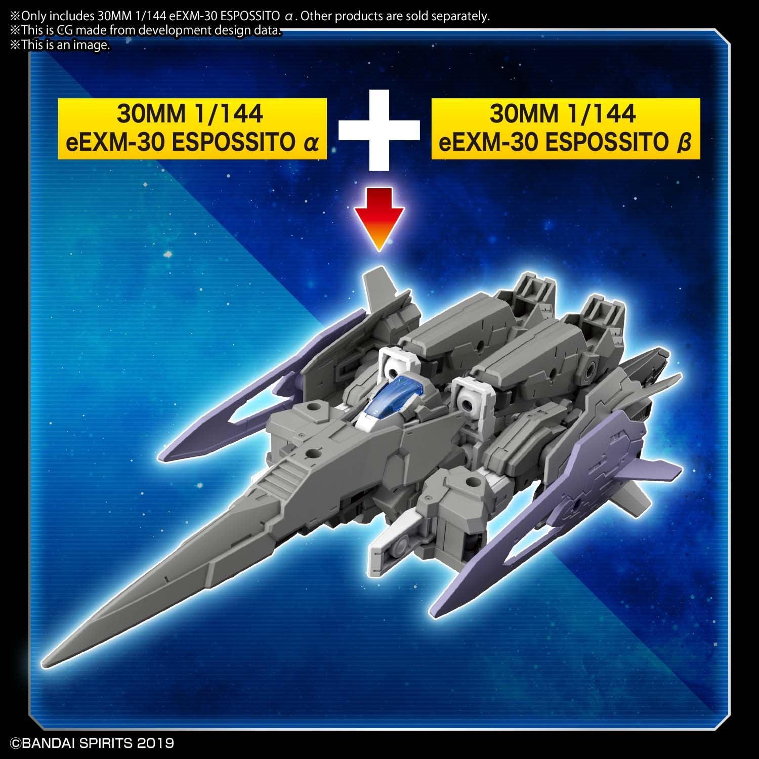 30MM 1/144 eEXM-30 ESPOSSITO Alpha [2021] - Show Me What You Bot